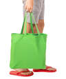 Jumbo Gusseted Cotton Canvas Tote Bag