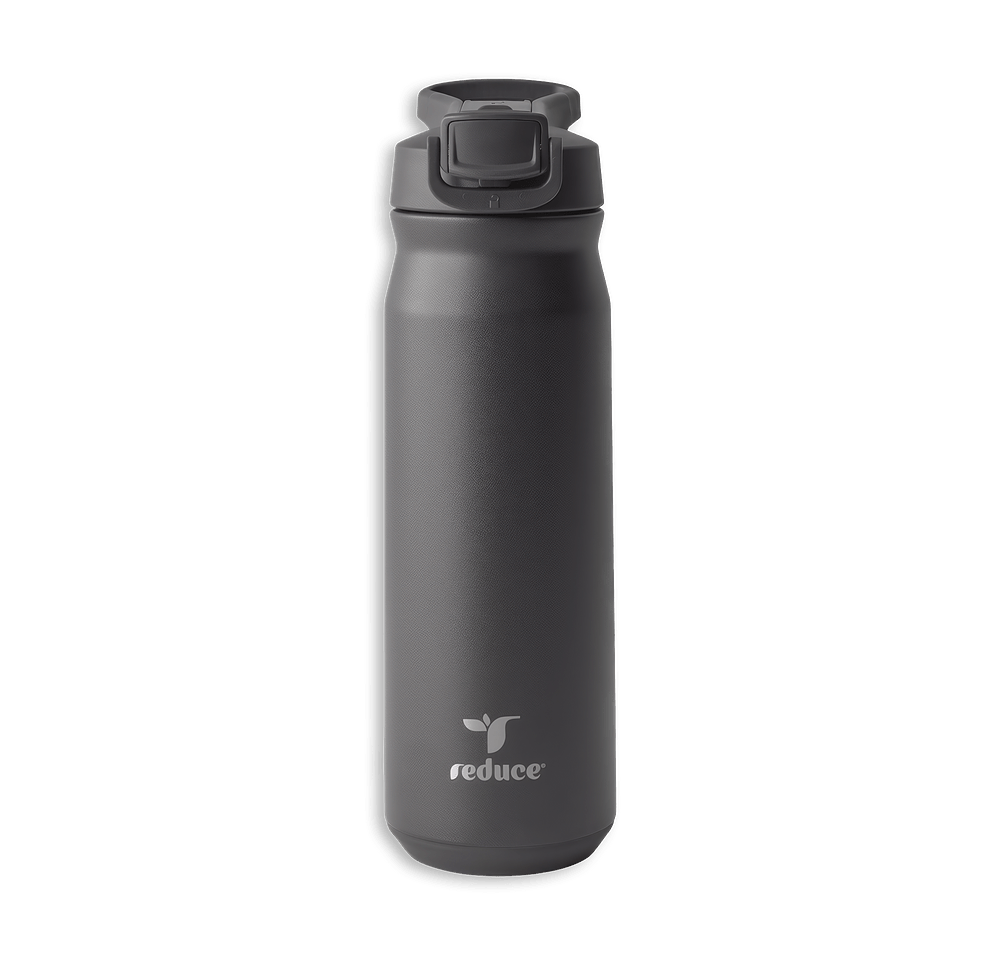 Reduce Full Color 24. oz Hydrate Pro Stainless Steel Flip Straw Water Bottle-default