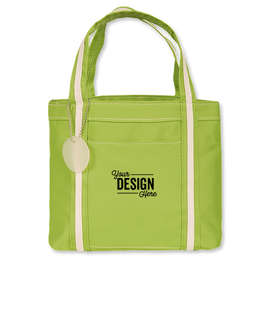 Piccolo Mini Tote - Color: Green / White