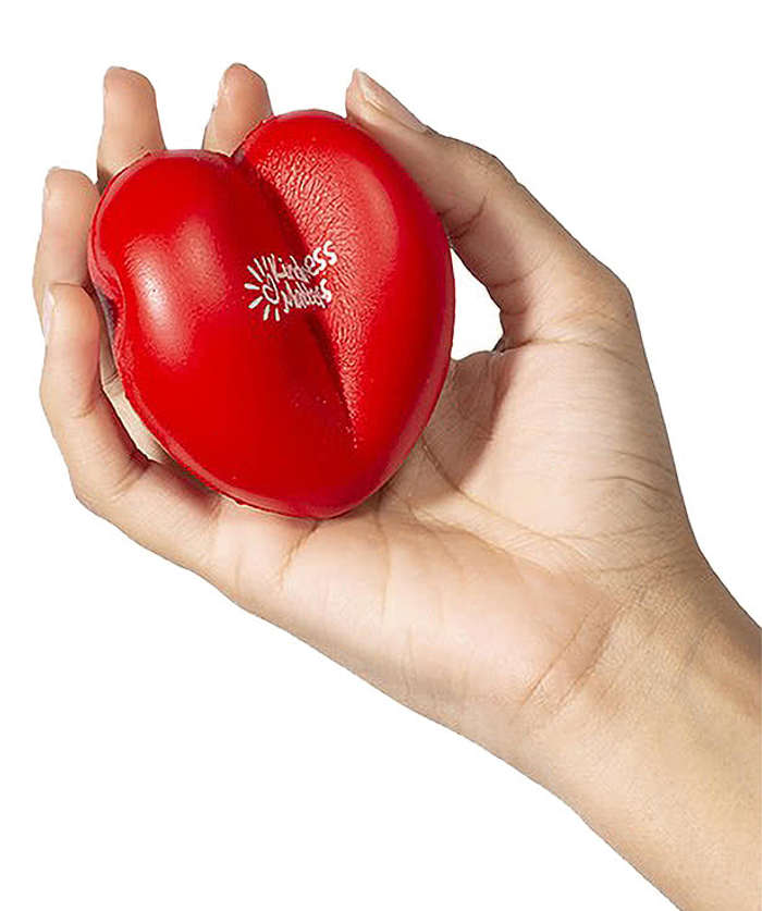 Heart Super Squish Stress Reliever