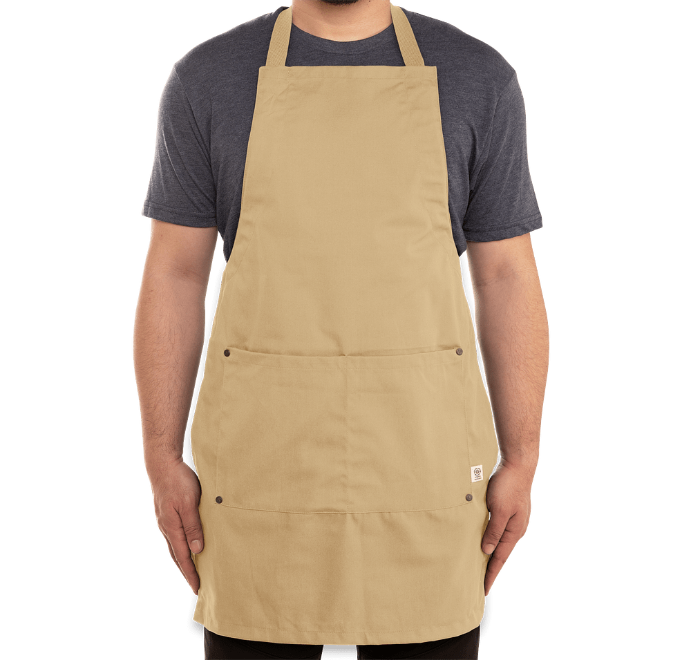 Econscious Organic/Recycled Full Length Apron - Embroidered-default