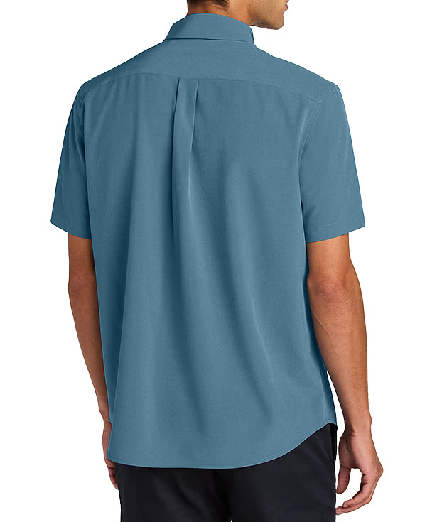 Mercer+Mettle Capital Tech Easy Care Short Sleeve Work Shirt
