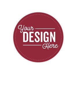 Full Color 3 in. Circle Magnet - Color: Maroon