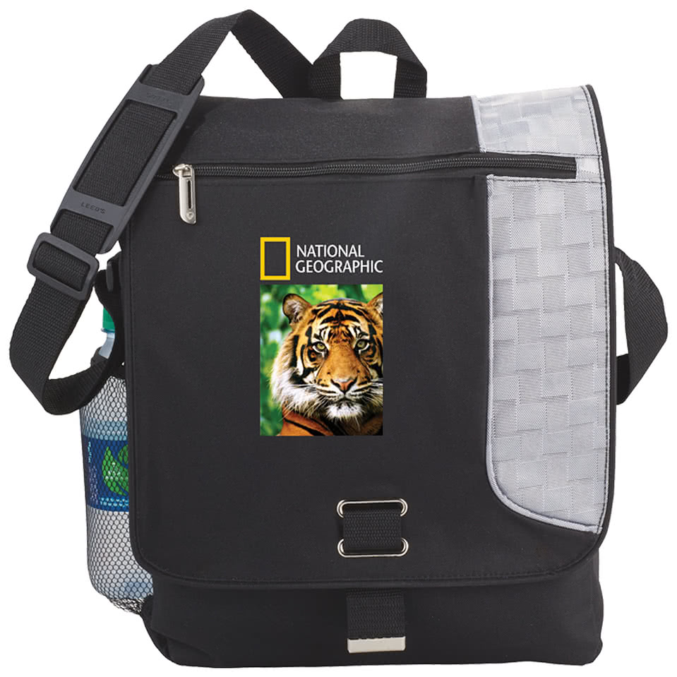 Gridlock Vertical 15" Computer Messenger Bag