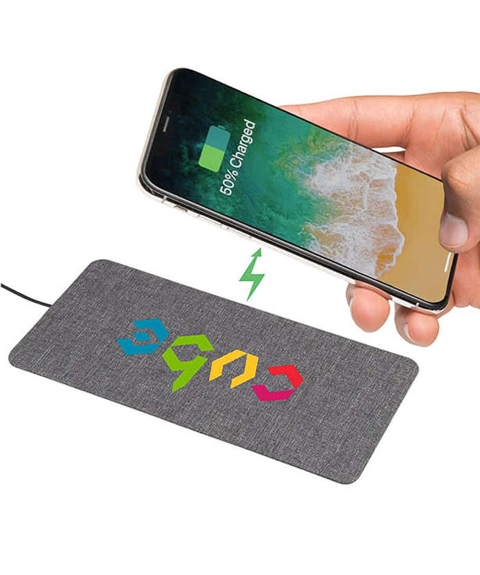 Ultra Thin Fabric 5W Portable Wireless Charging Pad