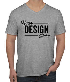 Gildan Softstyle Jersey V-Neck T-shirt