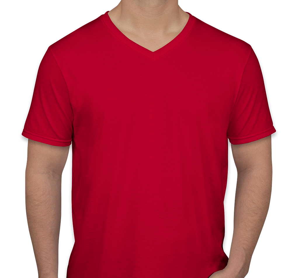 Gildan Softstyle Jersey V-Neck T-shirt-default