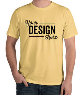 Royal Apparel USA-Made Organic T-shirt - Color: Canary
