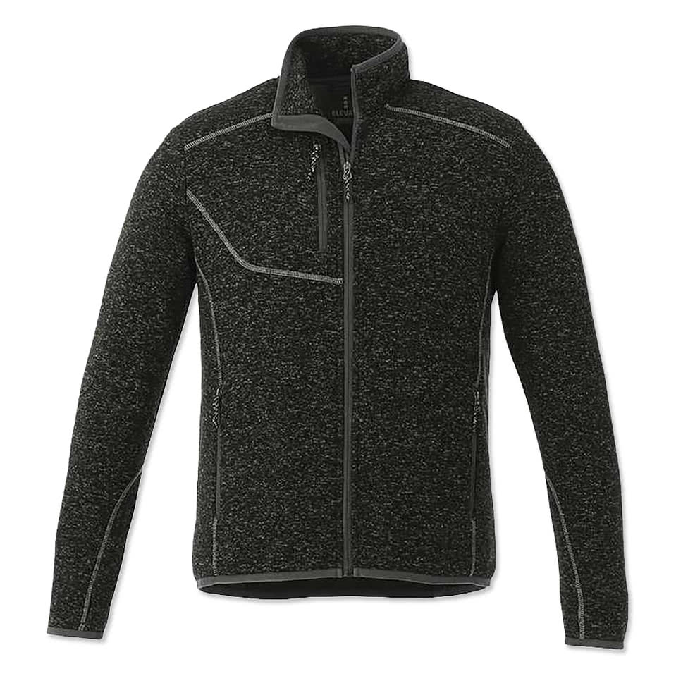 Elevate Tremblant Sweater Knit Full Zip Jacket