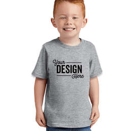 Port & Company Toddler Core Cotton T-shirt - Color: Athletic Heather