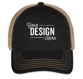 District Super Soft Trucker Hat - Color: Black / Khaki
