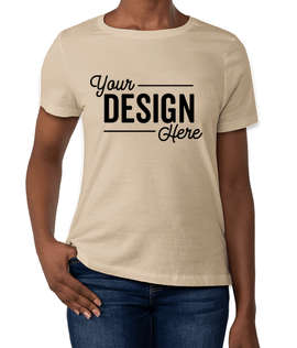 Bella + Canvas Women's Jersey T-shirt - Color: Sand Dune