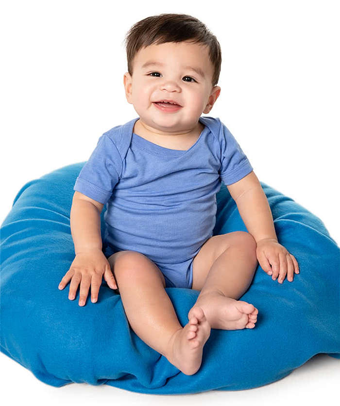 Bella + Canvas Jersey Short-Sleeve Baby Bodysuit
