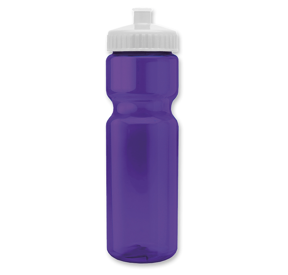 28 oz. Champ Transparent Sports Water Bottle-default