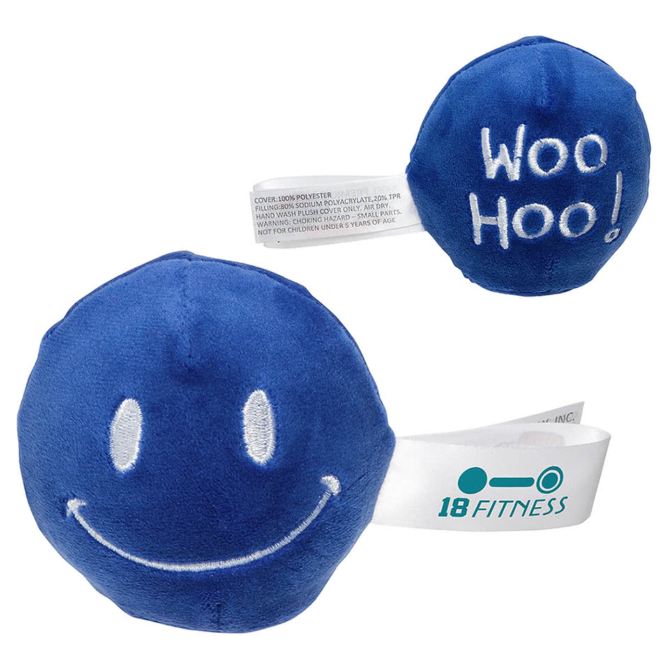 Stress Busters "Woo Hoo" Plush Gel Stress Reliever