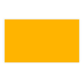 Full Color Business Card Magnet - .019" - Color: Athletic Gold