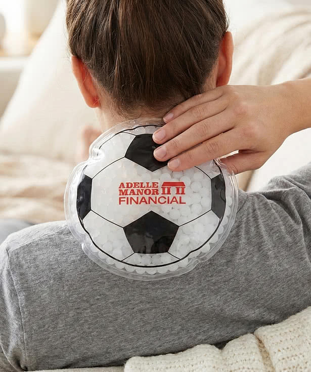 Soccer Aqua Pearls Hot/Cold Pack