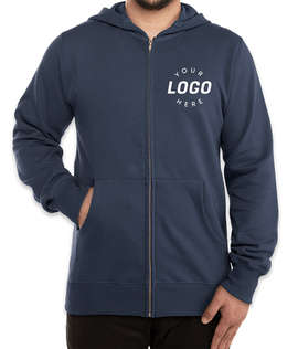 Econscious Organic/Recycled Zip Hoodie - Color: Pacific