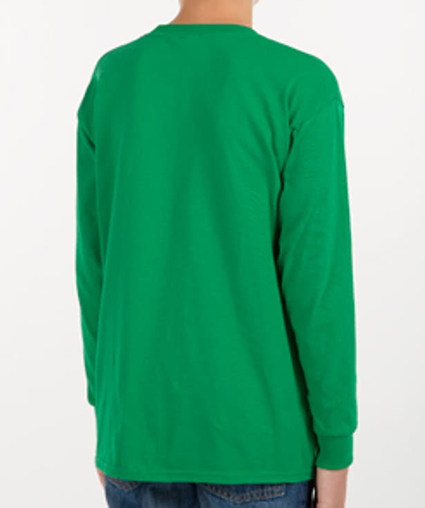Canada - Gildan Youth 100% Cotton Long Sleeve T-shirt