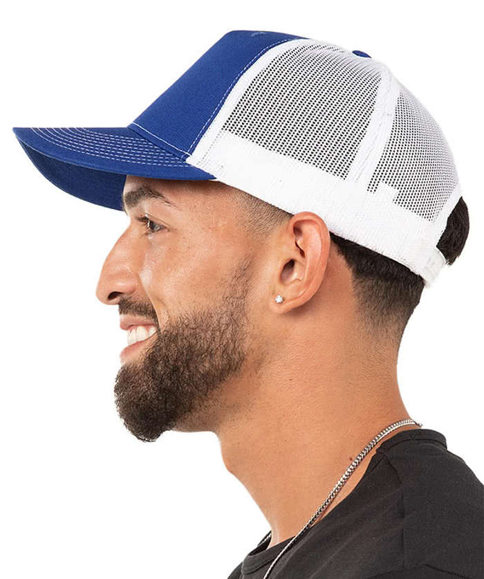 Port Authority Five-Panel Snapback Trucker Hat - Embroidered
