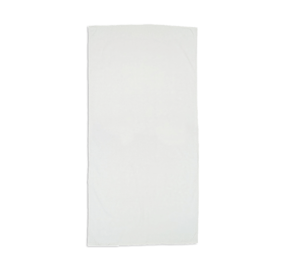 Towel Specialties Basic Weight White Beach Towel-default