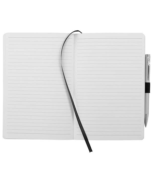 JournalBooks ® Debossed Nova Soft Cover Bound Notebook