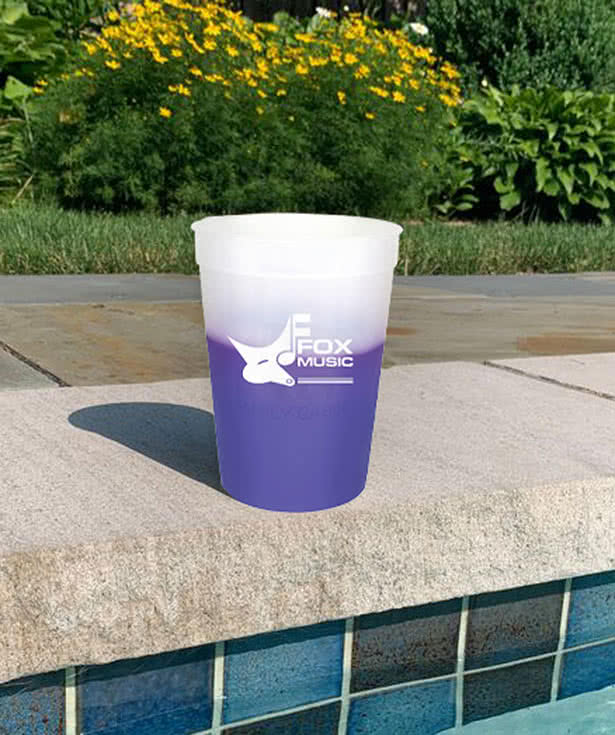 12 oz. Mood Plastic Stadium Cup