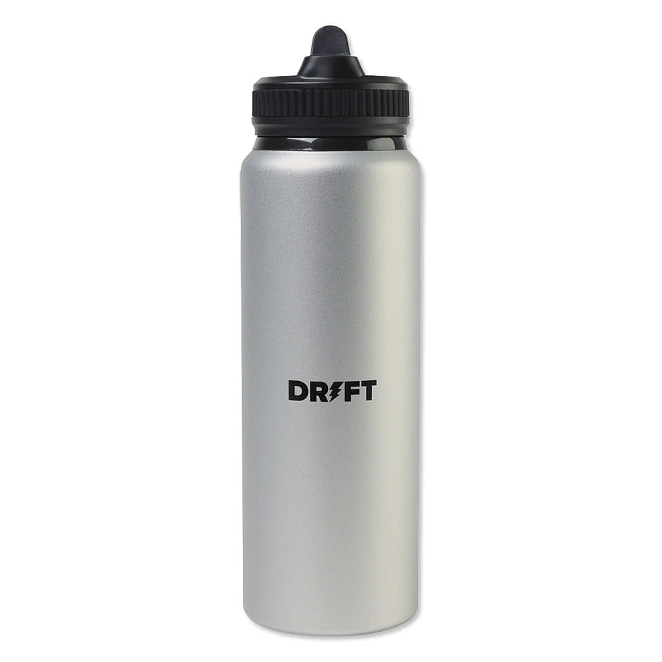 32 oz. Jett Aluminum Straw Lid Hydration Water Bottle