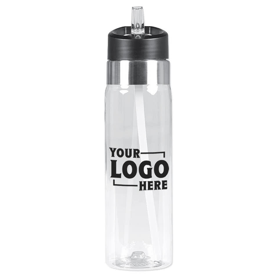 20 oz. Flip Straw Tritan Sport Water Bottle