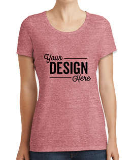 New Era Women's Tri-Blend Performance Shirt - Color: Crimson