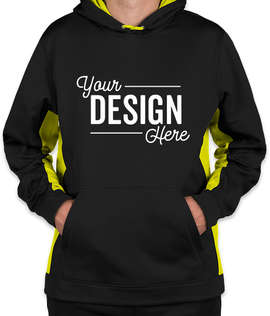 Sport-Tek Colorblock Performance Pullover Hoodie