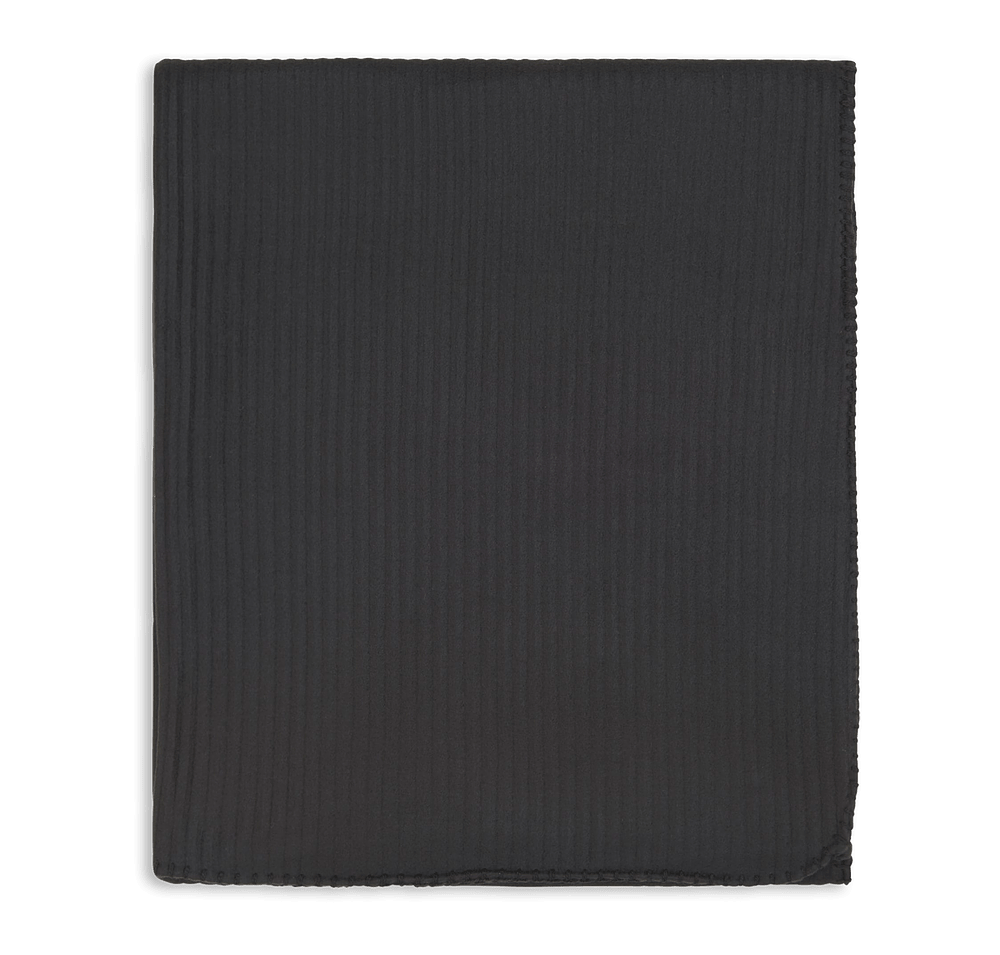 Ribbed Fleece Throw Blanket-default