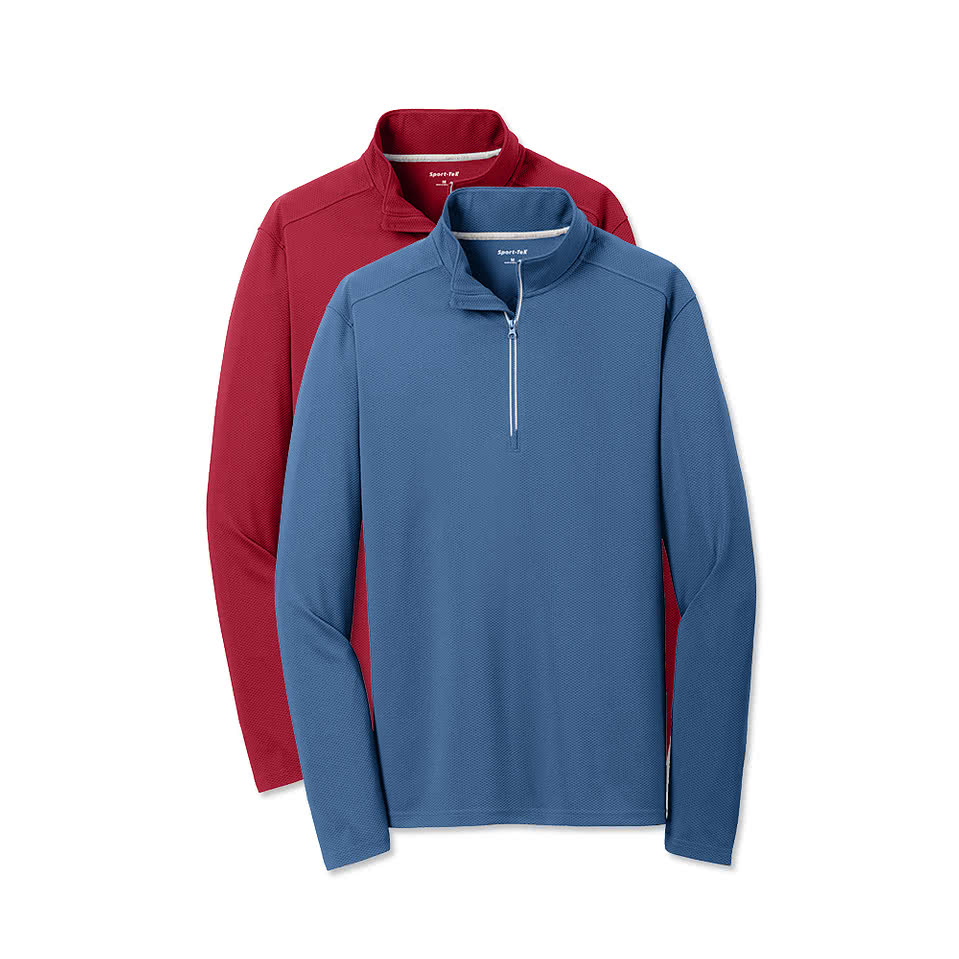 Sport-Tek Sport-Wick Quarter Zip Performance Pullover
