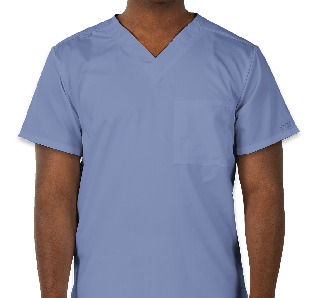 Cherokee Workwear Revolution One-Pocket Scrub Top - Embroidered-default
