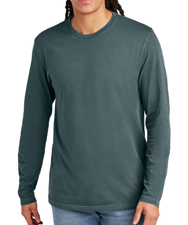 District Wash Garment Dyed Long Sleeve T-shirt