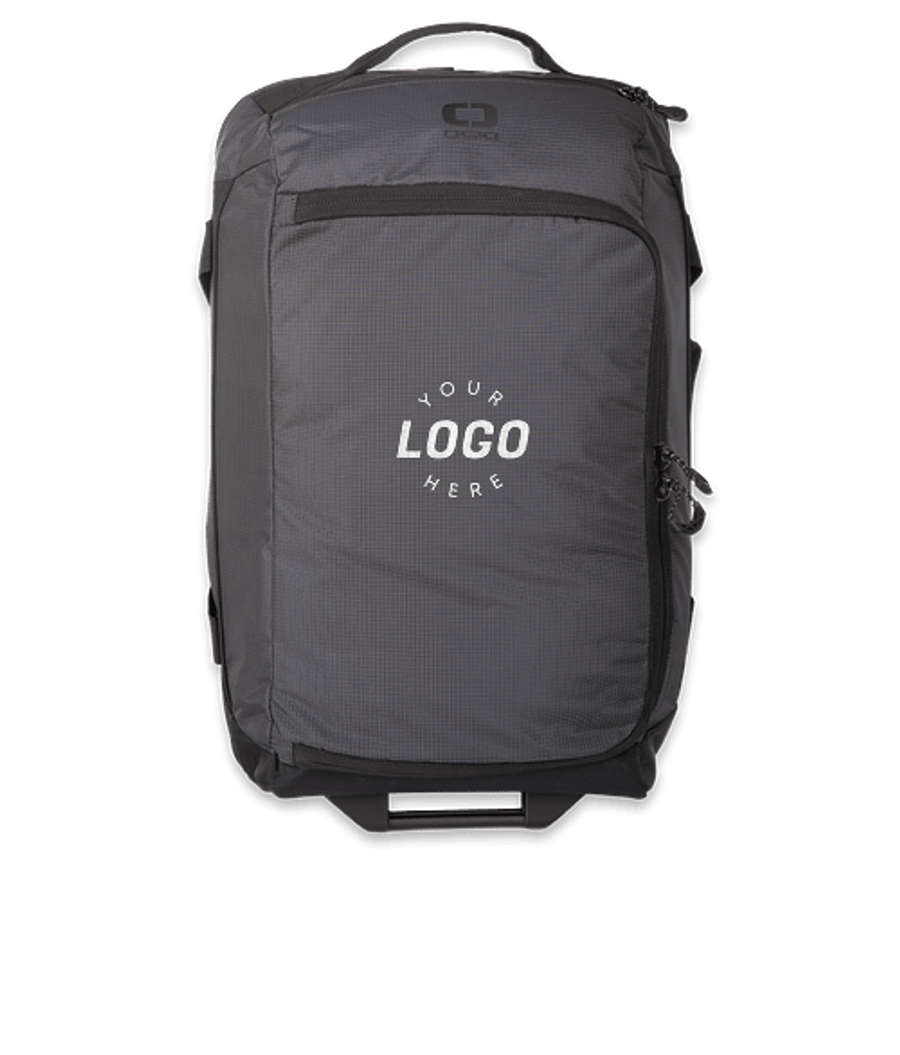 OGIO Passage Wheeled Duffel Bag in Diesel Grey