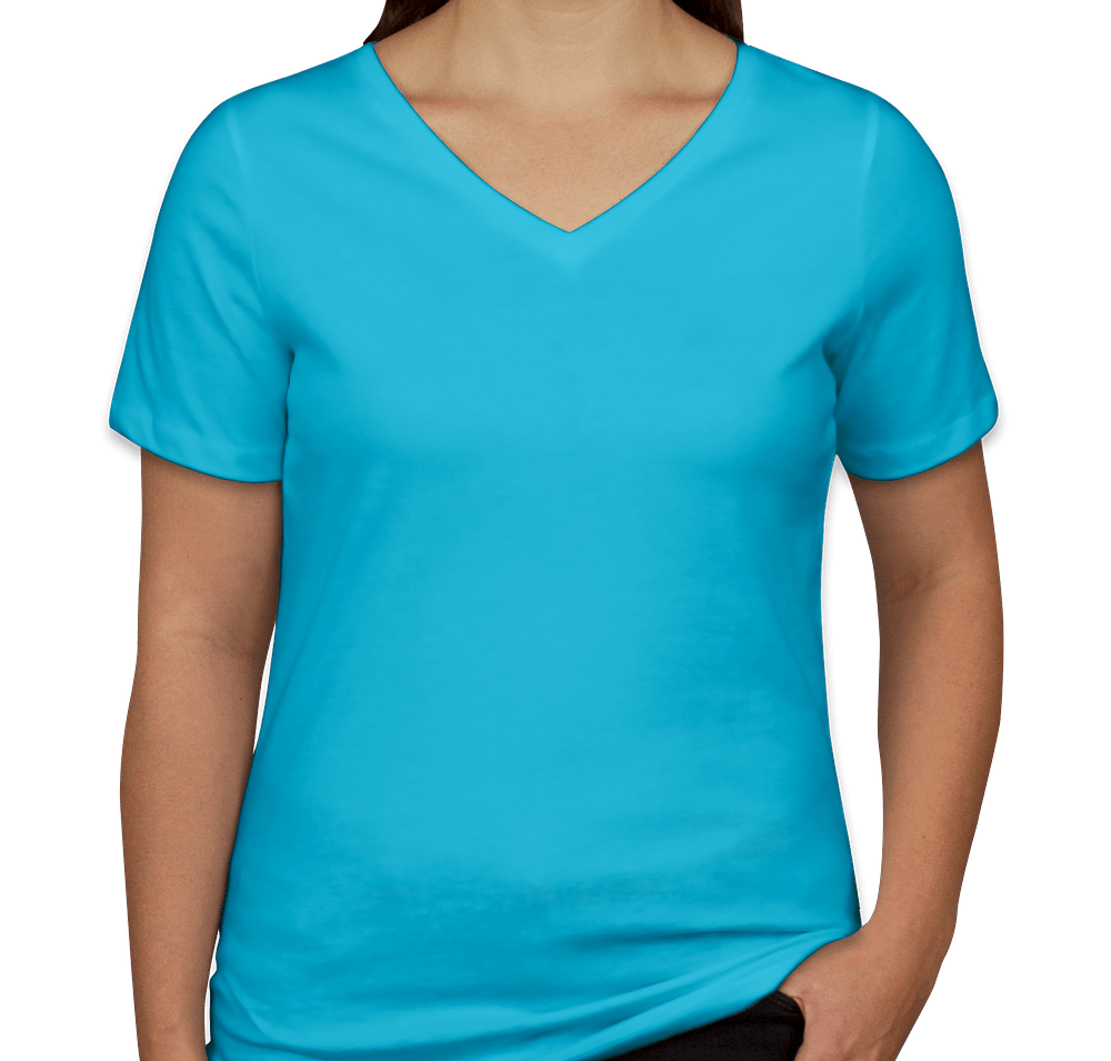 Canada - Bella + Canvas Women's V-Neck T-shirt-default