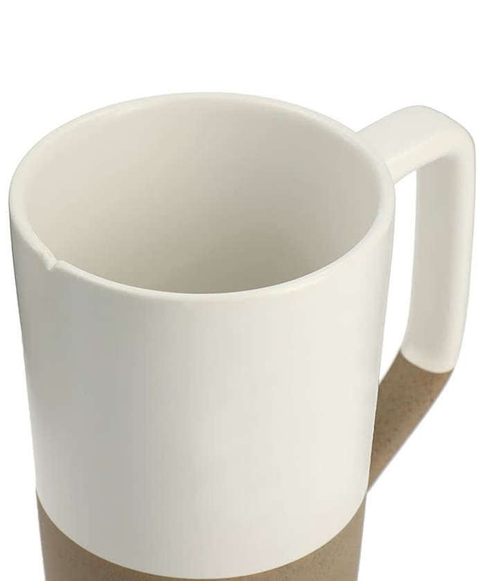 16 oz. Tahoe Tea & Coffee Ceramic Mug with Wood Lid