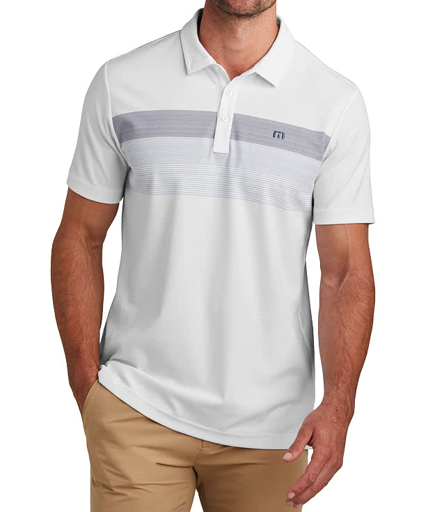 TravisMathew Coastal Chest Stripe Performance Polo