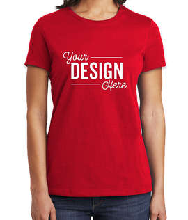 District Women's V.I.T. T-shirt - Color: Classic Red
