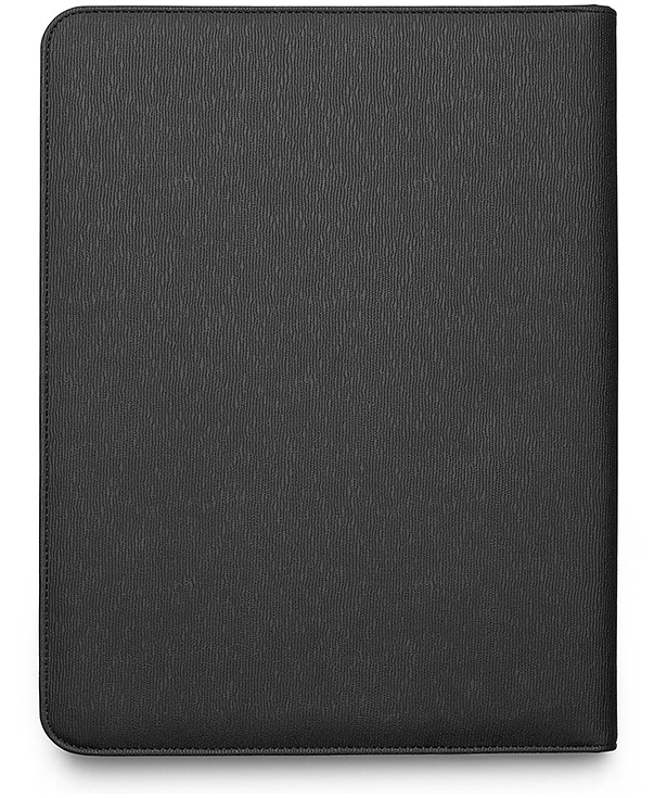 Debossed Leeman Roma Tech Padfolio with Power Bank & Wireless Charger