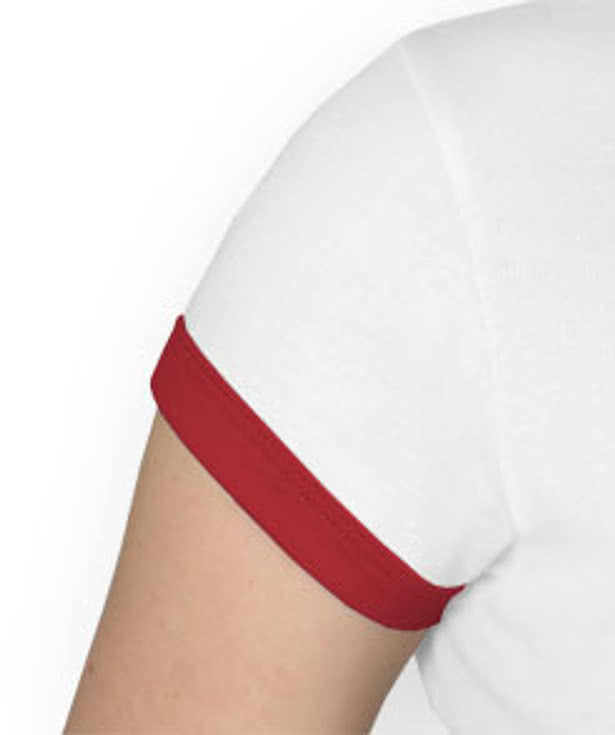 Bella + Canvas Girly Ringer T-shirt