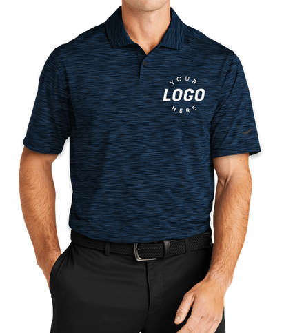 Nike Dri-FIT Vapor Space Dyed Performance Polo - Navy