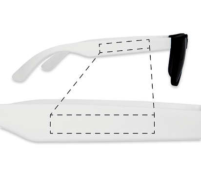 Youth Promotional Sunglasses - White