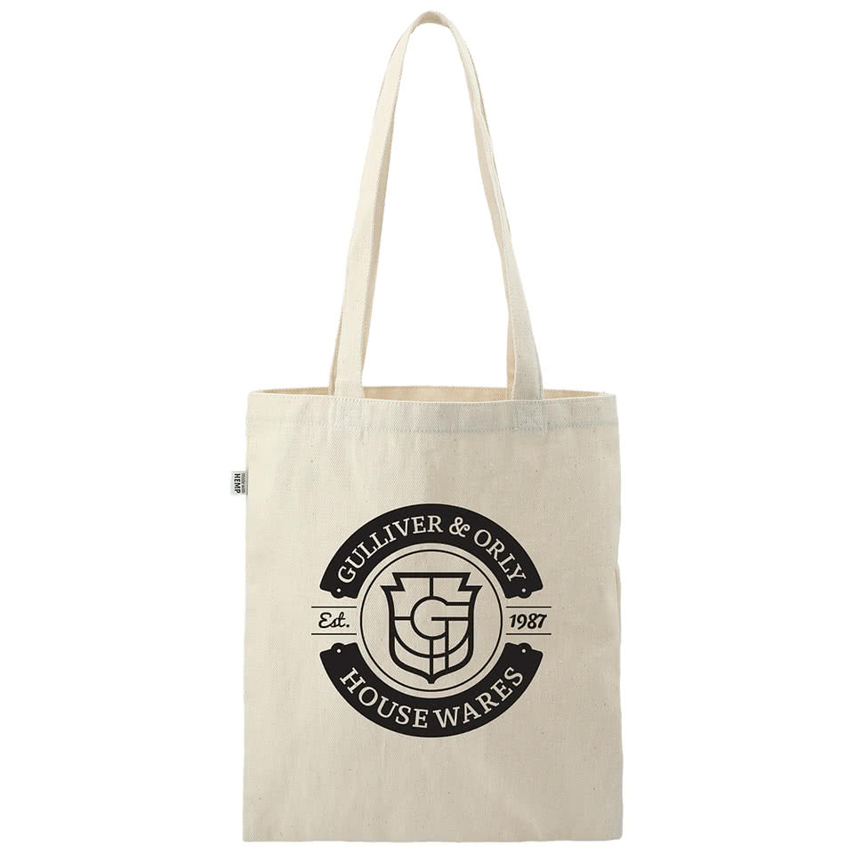 Hemp Cotton Tote Bag