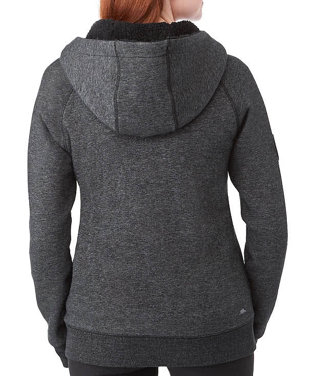 Roots Women's Copperbay Sherpa Fleece Lined  Zip Hoodie