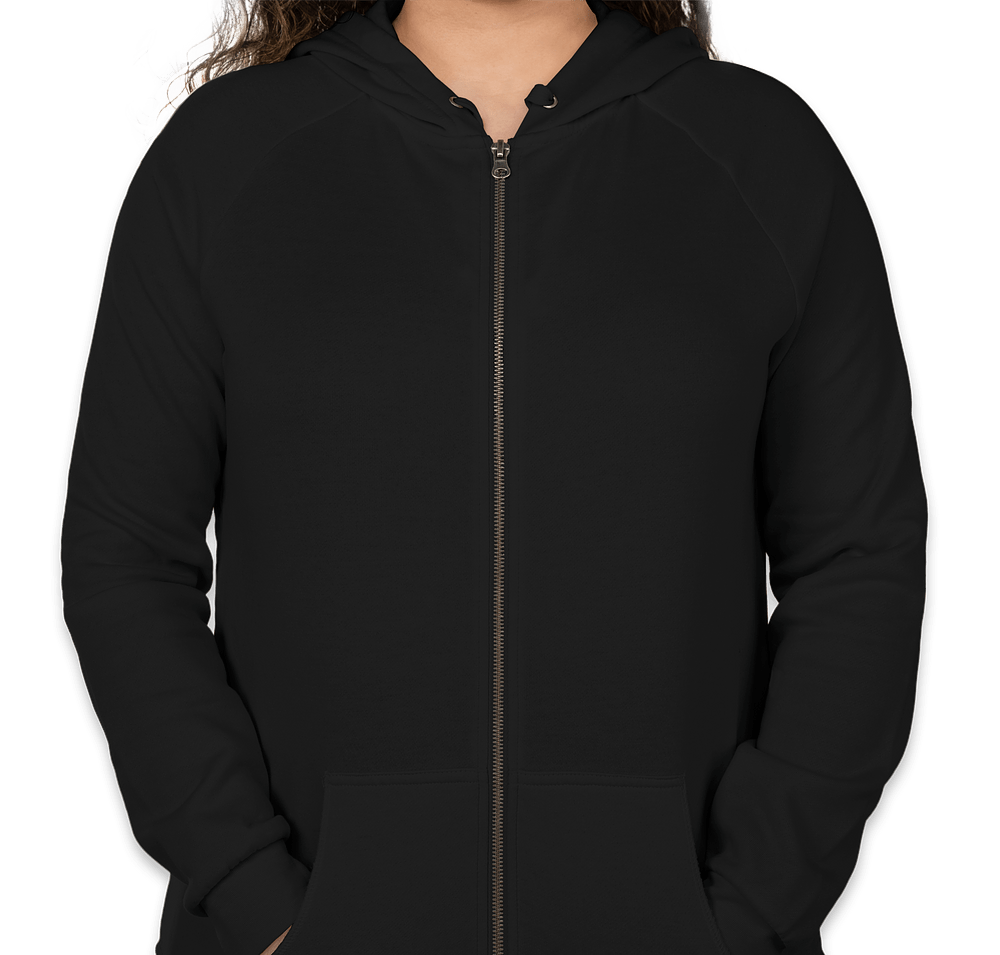 Independent Trading Women's California Wave Wash Zip Hoodie-default