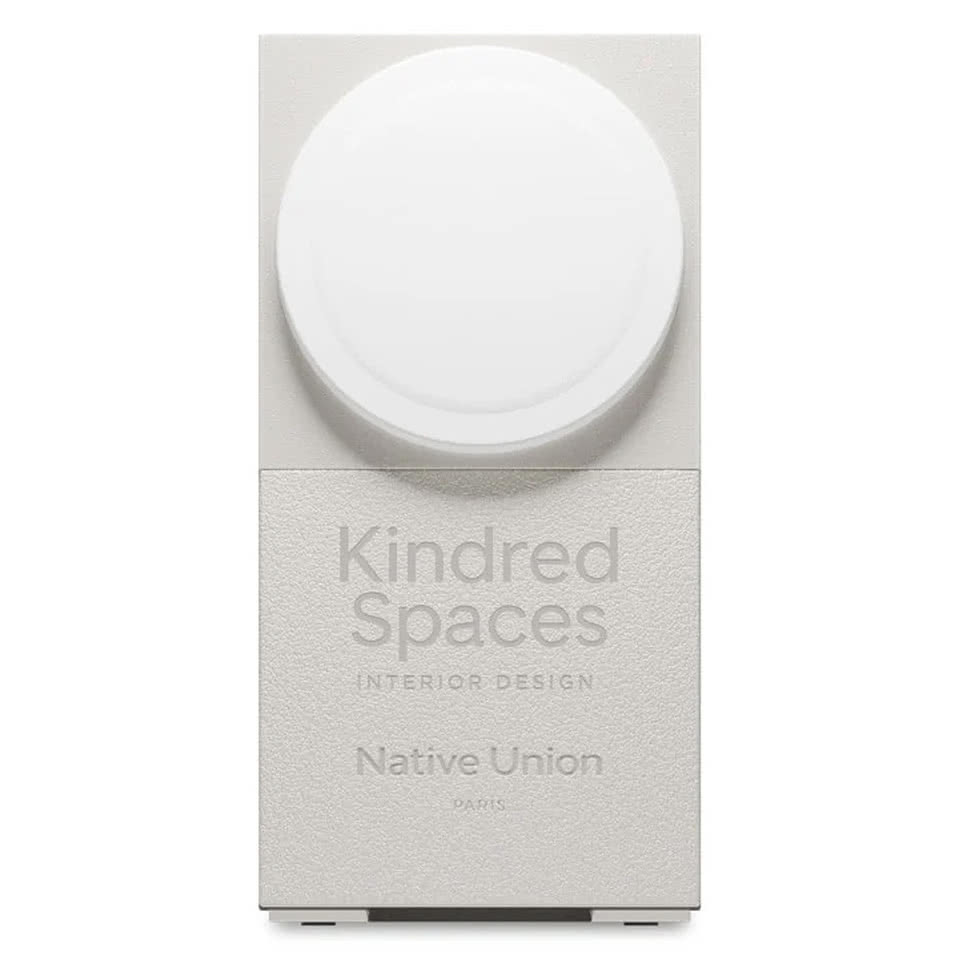 Laser Engraved Native Union Rise 2-in-1 Qi2 Wireless Charger