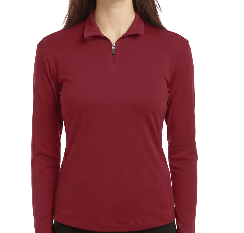 AllPro Women's Pro-Lock UPF 50 Quarter Zip Performance Shirt - Embroidered-default
