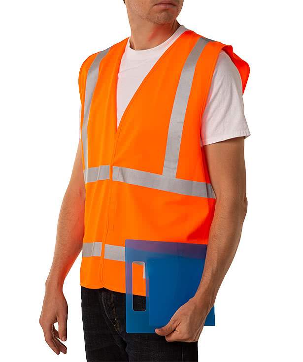 Bayside USA-Made Class 2 Safety Vest